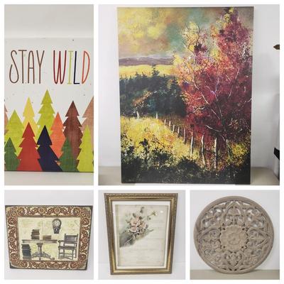 LOT 85: Collection of Wall Art of Different Sizes & Styles