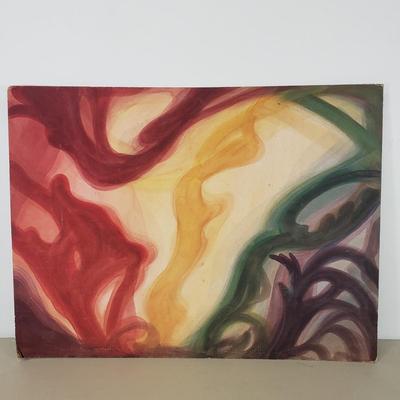 LOT 88: Collection of Vintage Paintings on Canvas