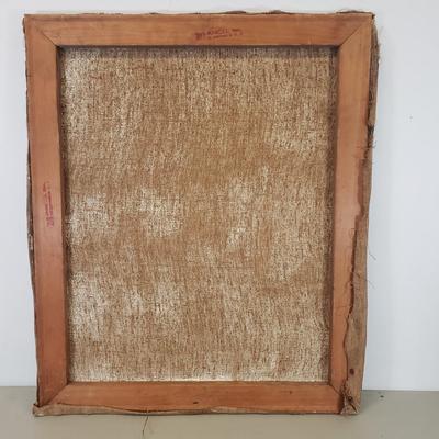 LOT 88: Collection of Vintage Paintings on Canvas