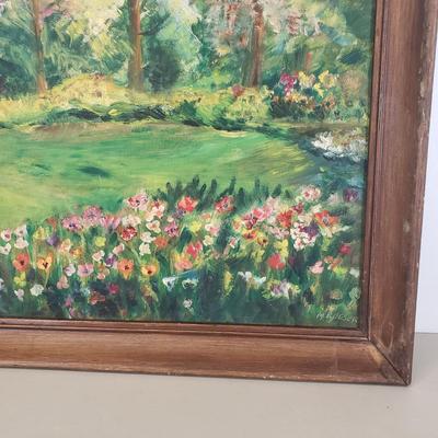 LOT 89: Pair of Oil Paintings on Canvas