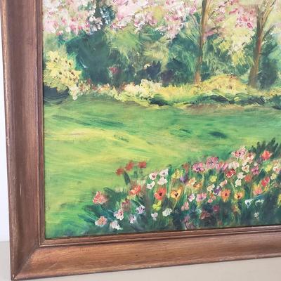 LOT 89: Pair of Oil Paintings on Canvas