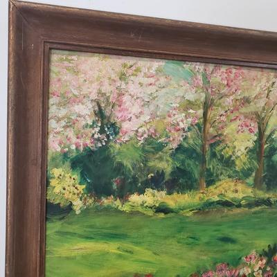 LOT 89: Pair of Oil Paintings on Canvas