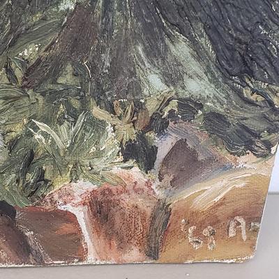 LOT 89: Pair of Oil Paintings on Canvas