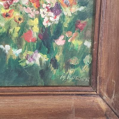 LOT 89: Pair of Oil Paintings on Canvas