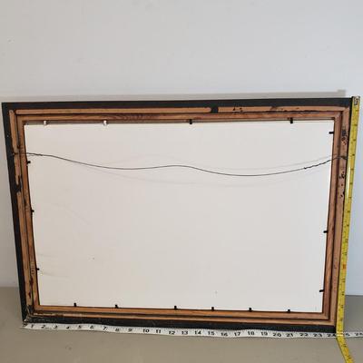 LOT 90: Collection of Framed Art in Various Styles