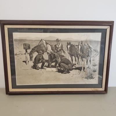 LOT 90: Collection of Framed Art in Various Styles