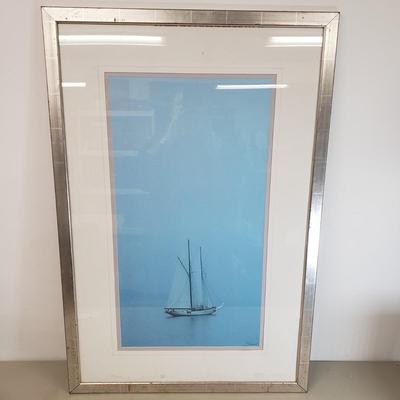 LOT 90: Collection of Framed Art in Various Styles