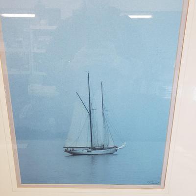 LOT 90: Collection of Framed Art in Various Styles