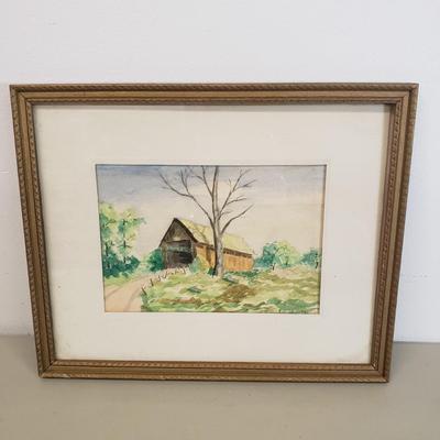 LOT 90: Collection of Framed Art in Various Styles