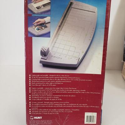 LOT 99: Assortment of Vintage Arts & Crafts-New Crewel in Pack, Tufting Kit, Leathercraft Kit & More