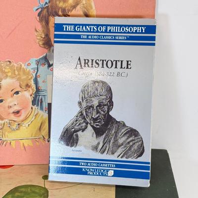 LOT 104: Vintage Books & More: Horizon 1950s, Aristotle on Cassette Tapes, American Heritage Book of "Indians" & More