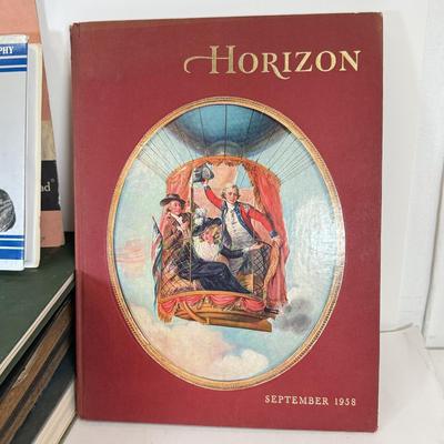 LOT 104: Vintage Books & More: Horizon 1950s, Aristotle on Cassette Tapes, American Heritage Book of "Indians" & More