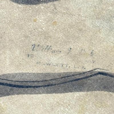 LOT 105: Hand Painted Vintage Drum, William J Link Stamped Round Bottom Drum & More