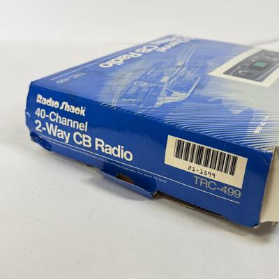 LOT 112: NIB Radio Shack 40-Channel 2-Way CB Radio TRC-499