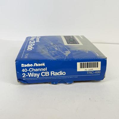 LOT 112: NIB Radio Shack 40-Channel 2-Way CB Radio TRC-499