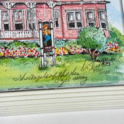 LOT 113: Signed & Numbered Donna Elias Cape May Prints