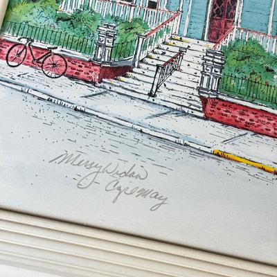 LOT 113: Signed & Numbered Donna Elias Cape May Prints