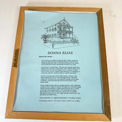 LOT 113: Signed & Numbered Donna Elias Cape May Prints