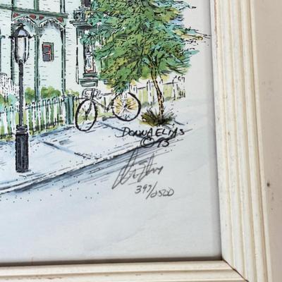 LOT 113: Signed & Numbered Donna Elias Cape May Prints