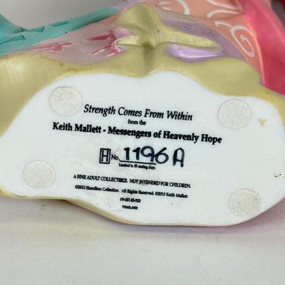 LOT 114: Keith Mallett Messengers of Heavenly Hope Figurines