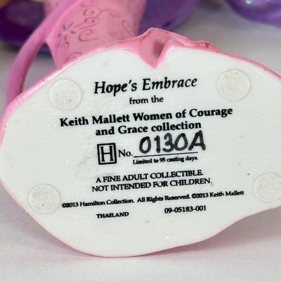 LOT 114: Keith Mallett Messengers of Heavenly Hope Figurines