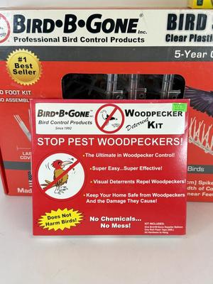 LOT 121: Home Care, Bird Management Devices NIB