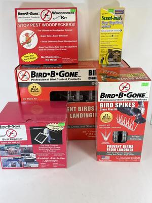 LOT 121: Home Care, Bird Management Devices NIB