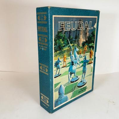 LOT 122: Vintage Games: Feudal, Dominoes, Castle Risk & More