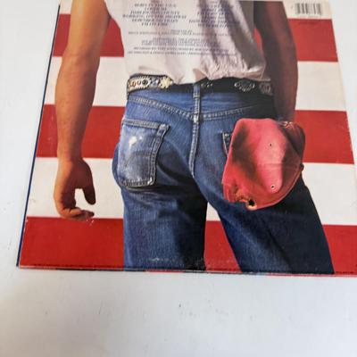 LOT 125: Bruce Springsteen Vinyl Records: The River, Greetings from Asbury Park NJ & Born in the USA