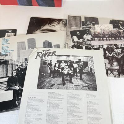LOT 125: Bruce Springsteen Vinyl Records: The River, Greetings from Asbury Park NJ & Born in the USA
