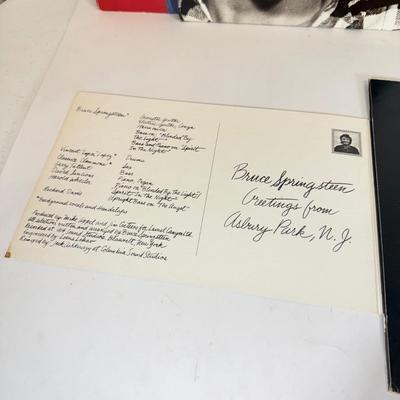 LOT 125: Bruce Springsteen Vinyl Records: The River, Greetings from Asbury Park NJ & Born in the USA