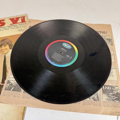 LOT 126: The Early Beatles & Beatles VI Vinyl Records