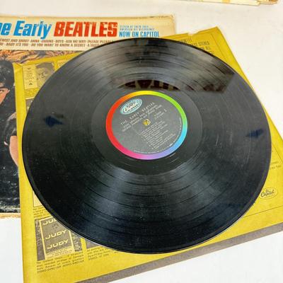 LOT 126: The Early Beatles & Beatles VI Vinyl Records