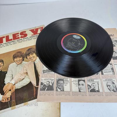 LOT 126: The Early Beatles & Beatles VI Vinyl Records