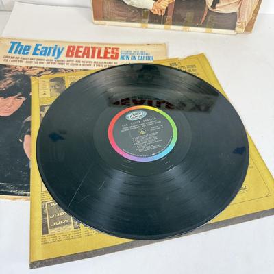 LOT 126: The Early Beatles & Beatles VI Vinyl Records