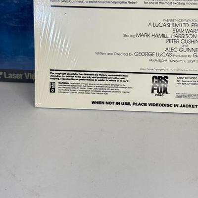 LOT 127: Star Wars Original Trilogy on Laser Disc