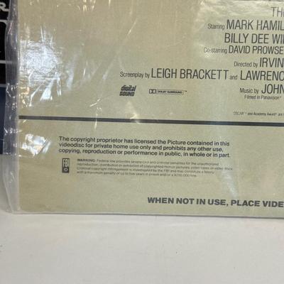 LOT 127: Star Wars Original Trilogy on Laser Disc