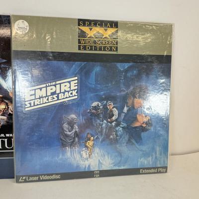 LOT 127: Star Wars Original Trilogy on Laser Disc