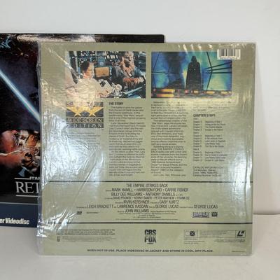LOT 127: Star Wars Original Trilogy on Laser Disc