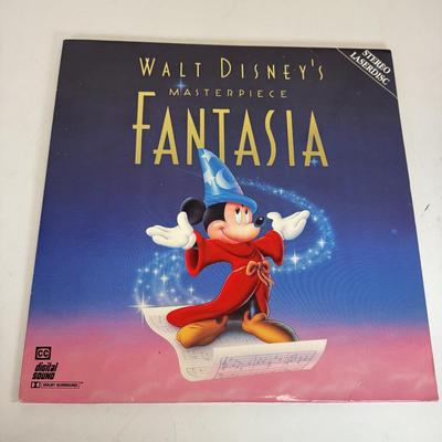 LOT 128: Laser Disc Collection: Masters of the Universe, Fantasia, Indiana Jones, Spaceballs & More