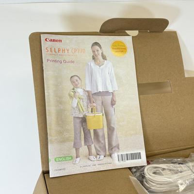 LOT 136: Canon Selphy CP770 Printer, Kodak & RCA Sport Cameras