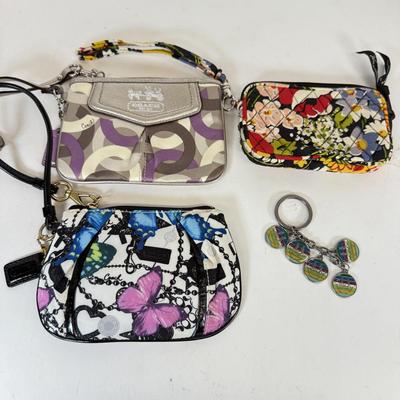 LOT 139: Designer Wristlets & Keychains