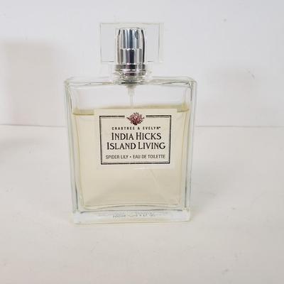LOT 149: Crabtree & Evelyn India Hicks Island Living Spider Lily Eau de Toilette 3.4 oz