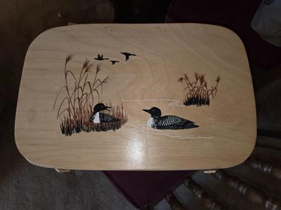 Picnic Basket with ducks