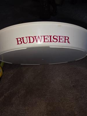 Budweiser serving tray