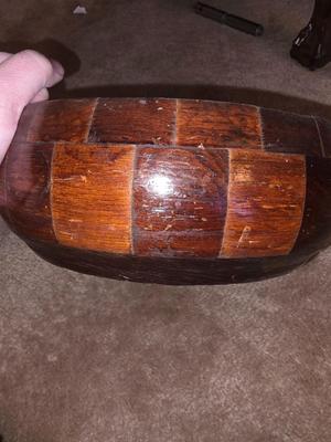 Wooden bowl