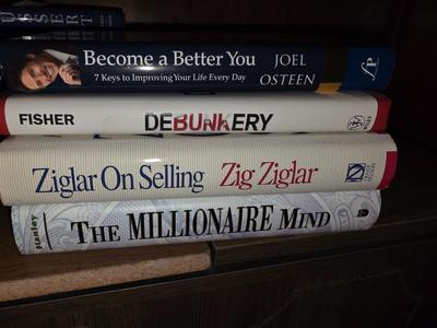 Self help and money education book lot