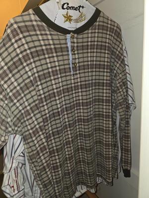 6 men's long sleeve shirts