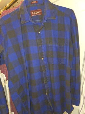 6 men's long sleeve shirts