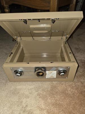 Vintage alarm safe